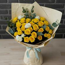 Букет цветов из:  Розы #REPLACE_PRED# Куршаве