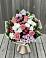 Букет цветов из: Альстромерии, Гвоздики, Розы и Хризантемы в Куршаве