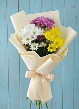 Букет цветов из:  Хризантемы в Куршаве