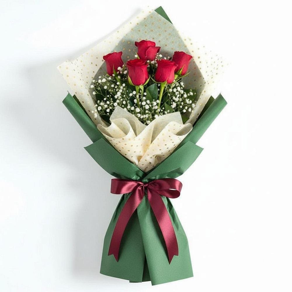 Букет цветов из: Розы в Куршаве