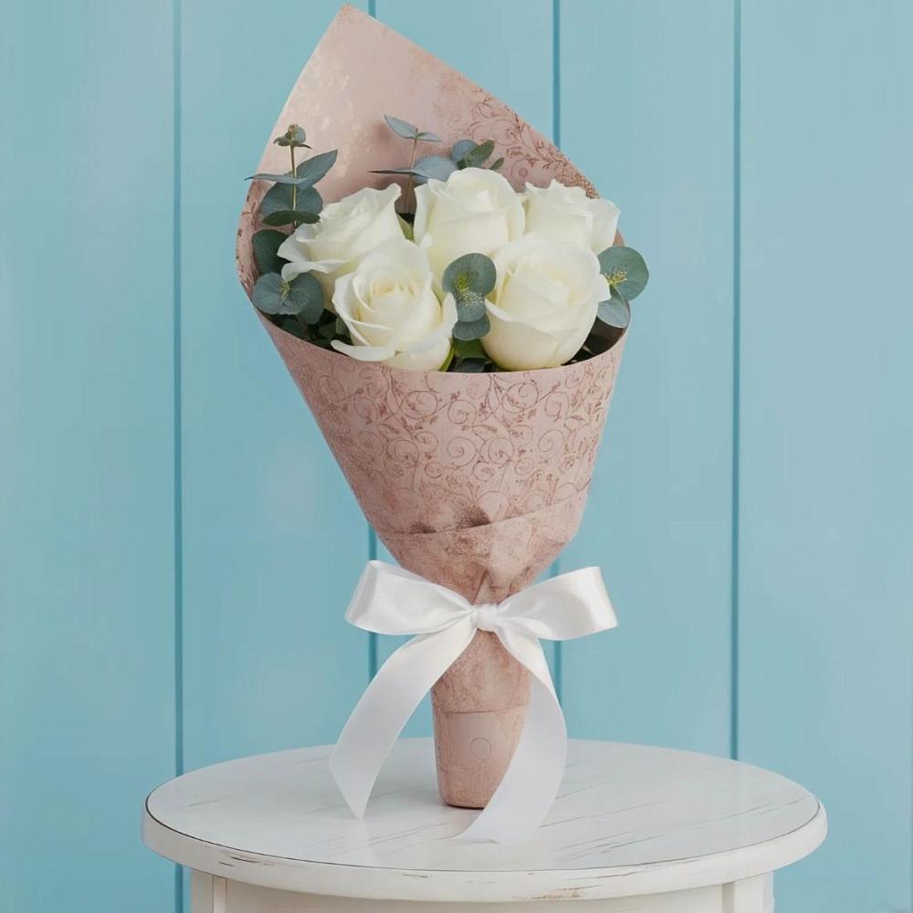 Букет цветов из: Розы в Куршаве