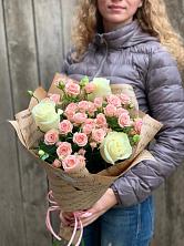 Букет цветов из:  Розы в Куршаве