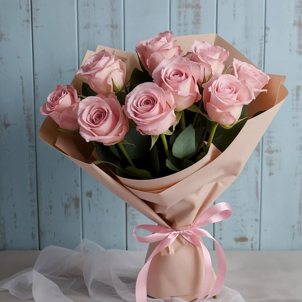 Букет цветов из: Розы в Куршаве