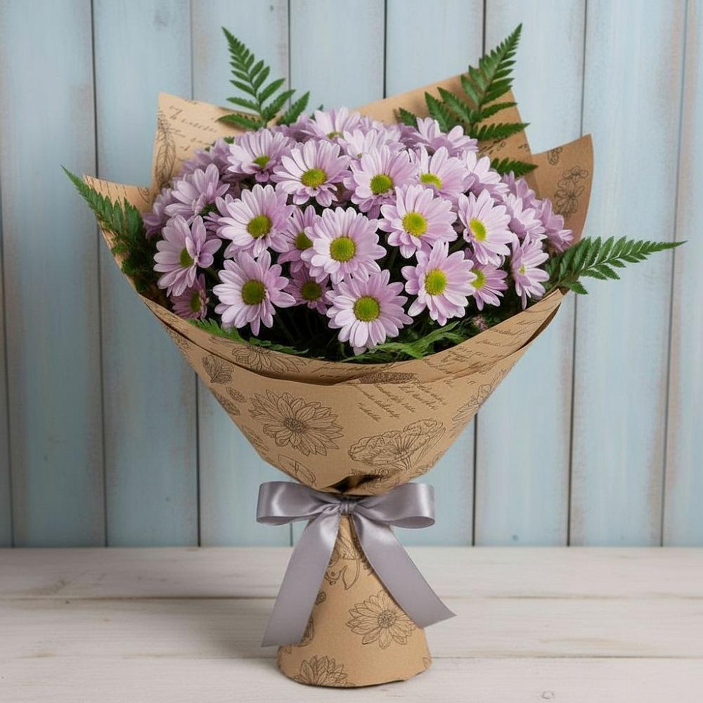 Букет цветов из: Хризантемы в Куршаве