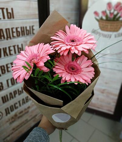 Букет цветов из: Герберы в Куршаве