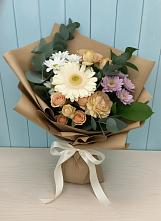 Букет цветов из:  Герберы и Хризантемы в Куршаве