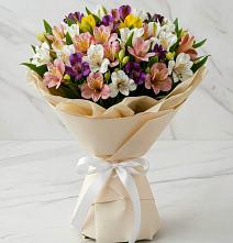 Букет цветов из:  Альстромерии #REPLACE_PRED# Куршаве