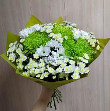 Букет цветов из:  Хризантемы #REPLACE_PRED# Куршаве