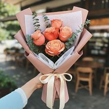 Букет цветов из:  Розы в Куршаве