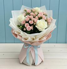 Букет цветов из:  Розы в Куршаве