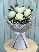 Букет цветов из:  Розы в Куршаве
