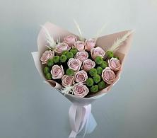 Букет цветов из:  Розы и Хризантемы в Куршаве