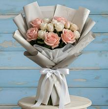 Букет цветов из:  Розы в Куршаве