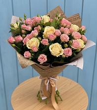 Букет цветов из:  Розы в Куршаве