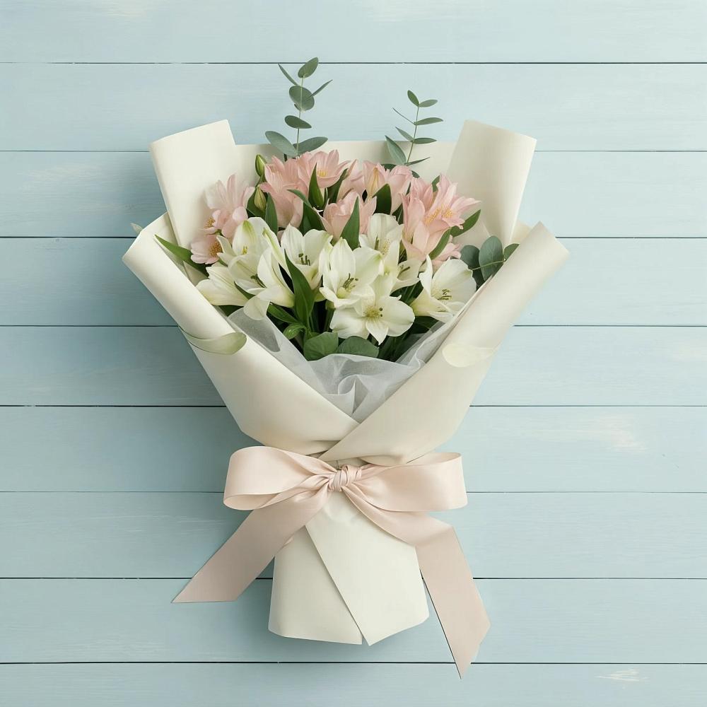 Букет цветов из: Альстромерии в Куршаве