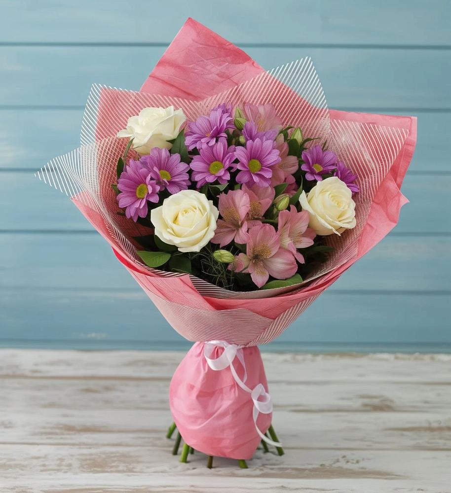 Букет цветов из: Герберы в Куршаве