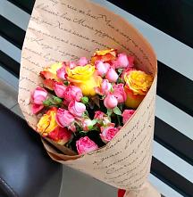 Букет цветов из:  Розы #REPLACE_PRED# Куршаве